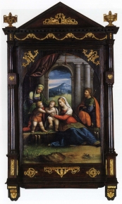 Sacra Famiglia con i santi Giovannino ed Elisabetta